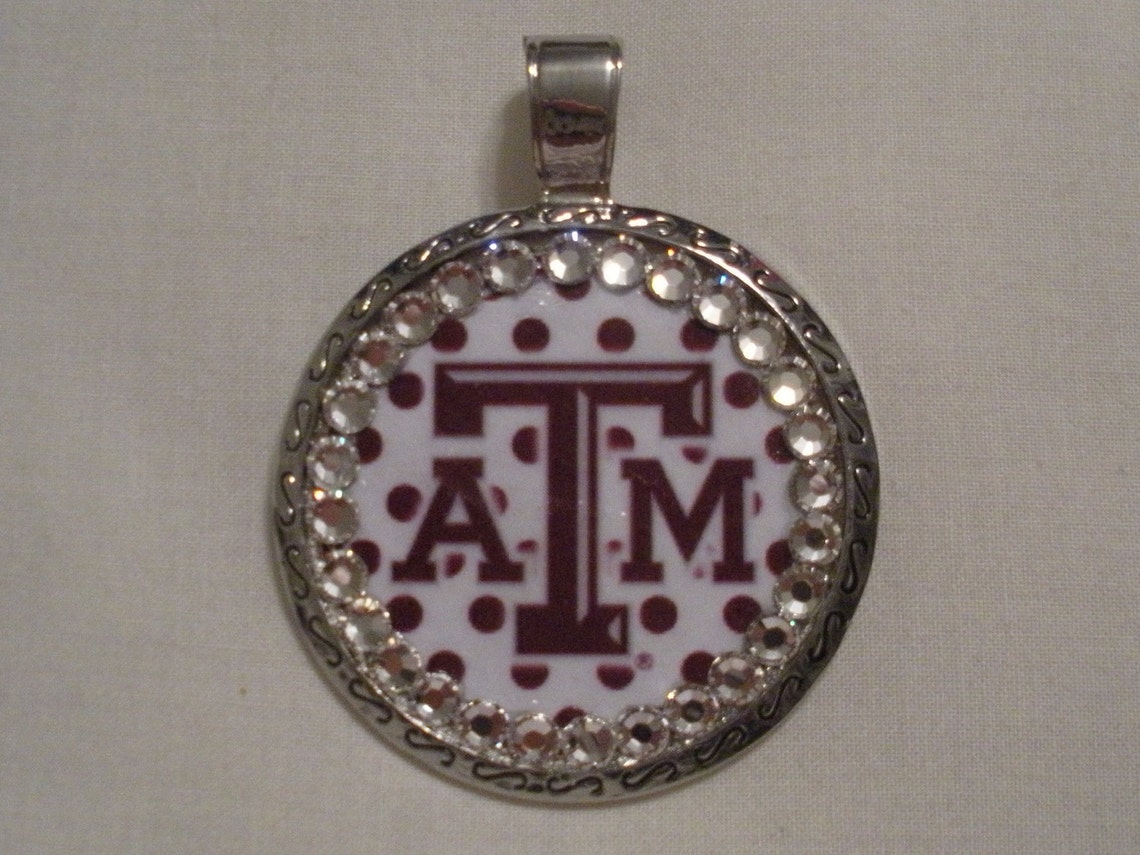 Collegiate Pendant Necklace Ready Etsy
