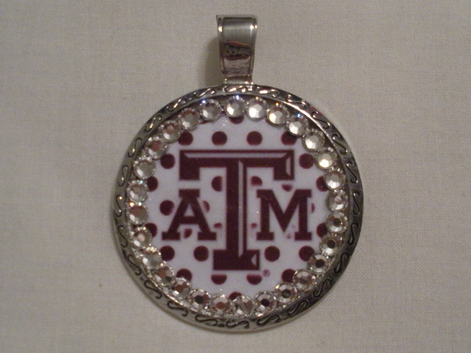 Collegiate Pendant Necklace Ready Etsy