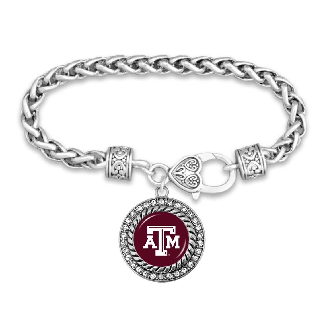Texas A&M Charm Rope Bracelet Etsy