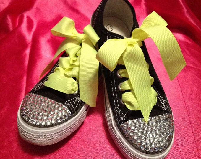 Bling Tennis Shoes Etsy