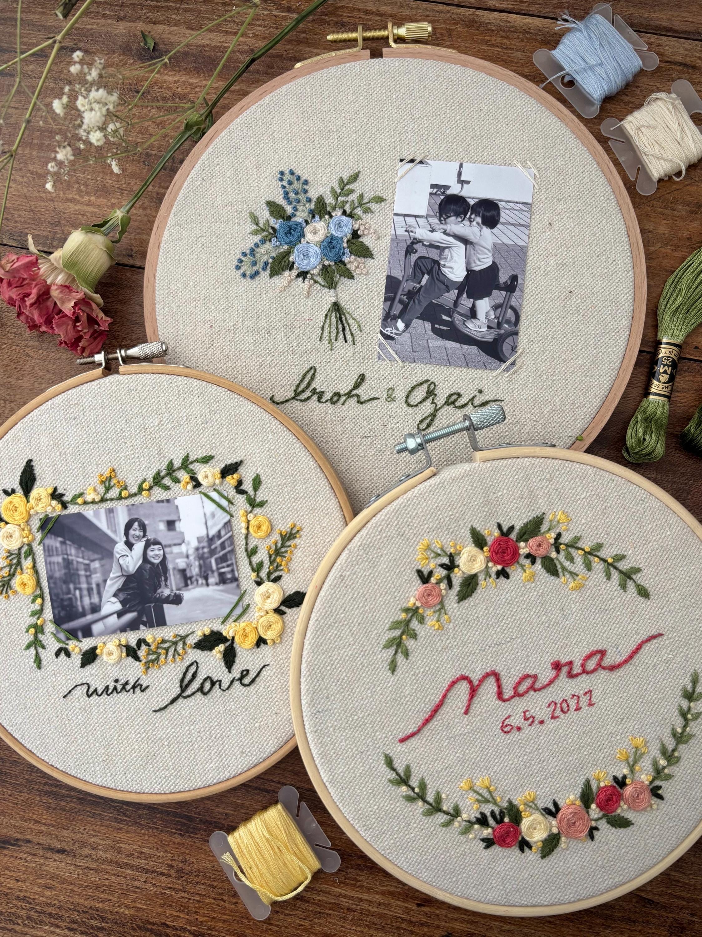 Custom-Hand embroidery, Personalized-name embroidery