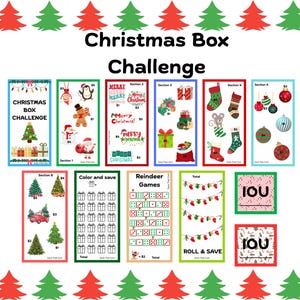Christmas Box Savings Challenge