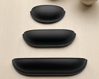 Czarny, Uchwyty do szafek, Gałki do szafek kuchennych, Uchwyty do szuflad i szafek, Gałki do komód, Szafki i okucia, Czarny