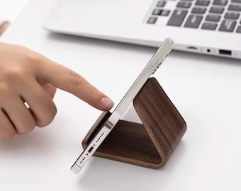 Wooden Phone Stand/Business Card Holder/Picture Frame Holder/Tablet Stand