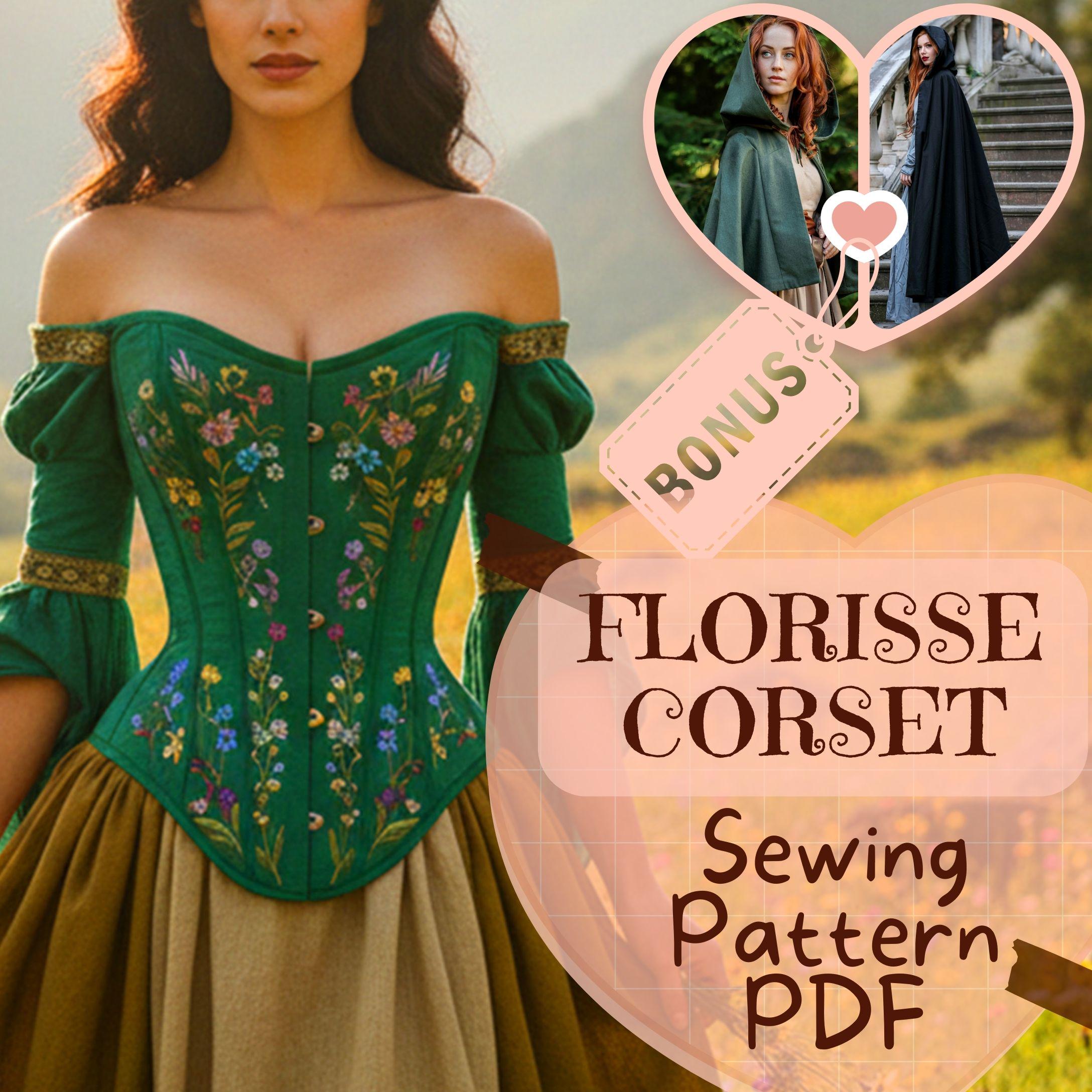 PATRON ANCIEN La Poupée Modèle - Costume Corset Chemise Pour Poupée 25 & 40 Cm - Reproduction 1883