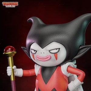 3D Printed Chibi Anime Miniature inspired by King Gomah | 13 cm Dragon Ball-Inspired Fan Art Chibi Anime Figure for Display and Painting