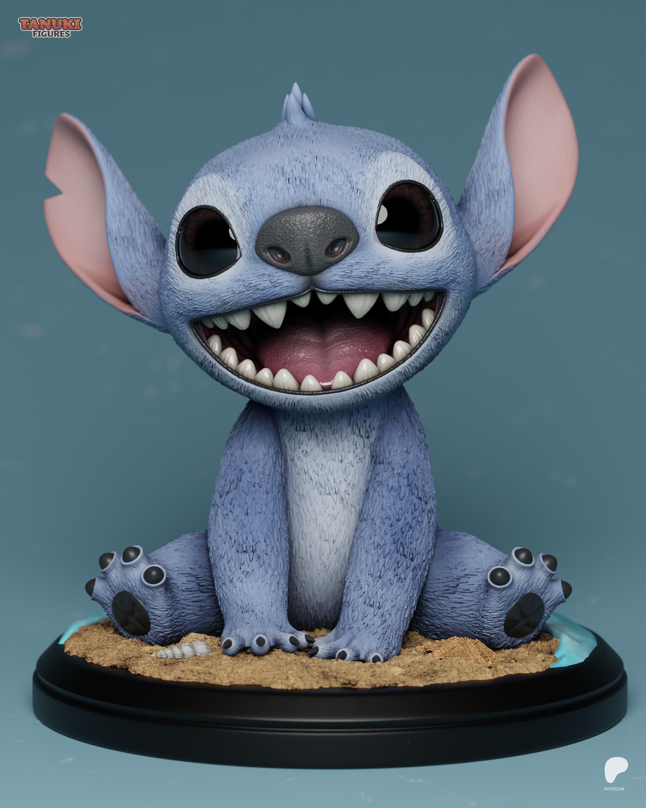 Stitch fondant figure - Etsy 日本