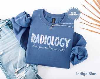 Radiology Department Sweatshirt, Cute Rad Tech Crewneck, Radiology Student Shirt, Radiology Department Gift, Xray Technologist Sweatshirt