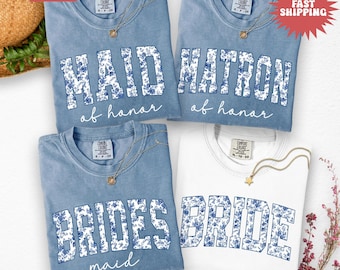 Camisa de madrina de honor Comfort Colors®, camisas de dama de honor, camisa de dama de honor, regalo de propuesta de dama de honor, camisa de fiesta nupcial, camiseta de despedida de soltera