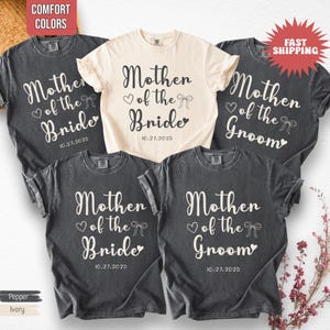 Brautparty Shirts, Mutter des Bräutigams Shirt, Mutter der Braut Shirt, Mutter Braut Geschenk, Mutter Bräutigam Geschenk, Bachelorette Party Shirts