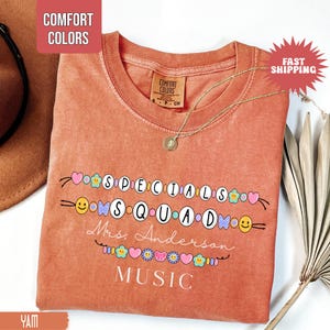 Personalized Specials Teacher Shirt, Specials Squad Shirt, Specials Shirt, Specials Class, Custom Teacher T-shirt, Back to School Gift