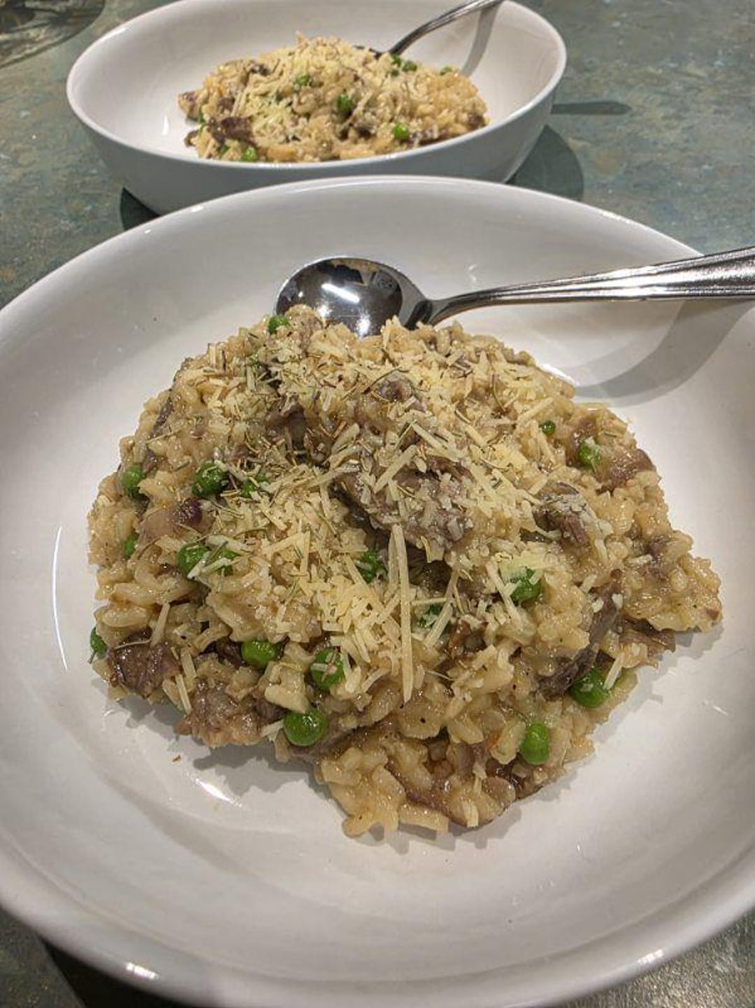 Lamb Backstrap Risotto Leftover Lamb Roast & Pea Risotto - Etsy