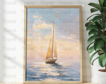 Malarstwo żaglówki przybrzeżnej: impresjonistyczna sztuka oceaniczna (pobranie cyfrowe)