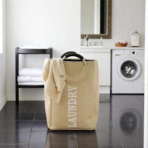 Large Foldable Laundry Basket with Handles – Modern Hamper for Clothes, Toys & Home Storage