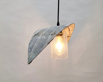 Wine Barrel Ring Pendant Light - VELA - Made from Retired California wine barrel rings 100% Recycled!