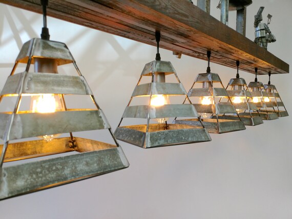 Wine Barrel Chandelier Scales of Justice Made From Retired