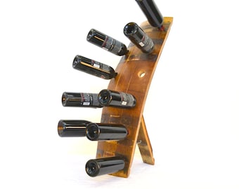 Riddling Rack Wine Storage - Vinala - Made from reclaimed California wine barrels. 100% Recycled!