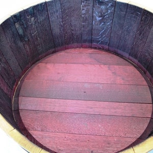 Wine Barrel Pet Bed Torpor Made from reclaimed California wine barrels. 100% Recycled image 5