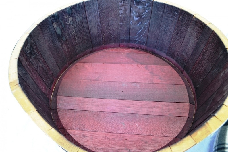 Wine Barrel Pet Bed Torpor Made from reclaimed California wine barrels. 100% Recycled image 5