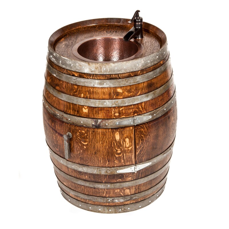 Wine Barrel Sink - Etsy
