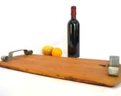 Barrel Head Charcuterie Tray - Frammenti - Made from retired California wine barrels. 100% Recycled!