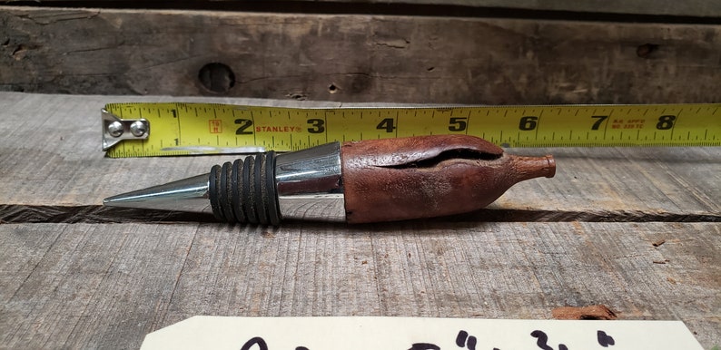 100/% Recycled Wine Bottle Stopper made from retired Opus 1 California grapevine Free Shipping!!