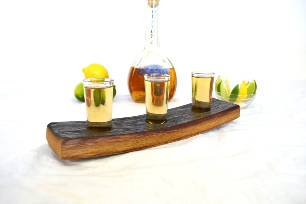 Barrel Stave Tequila Flight jalisco Made From Etsy