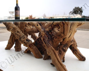 Grapevine Coffee Table - Alionza - Made from retired California grapevines. 100% Recycled!