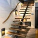 Wine Barrel Stair Handrails - Barana - Made from retired California wine barrels 100% Recycled! 