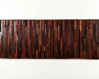 Wine Barrel Headboard - Sweet Dreams - Made from reclaimed California wine barrels. 100% Recycled!