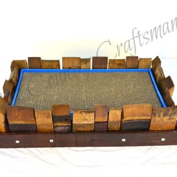 Wine Barrel Cat Scratcher - Kadiska - Made from retired California wine barrels. 100% Recycled!