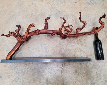 RARE Caymus Grapevine Art made from retired Sonoma Cabernet grapevine 100% Reclaimed + Ready to Ship! 042024-14