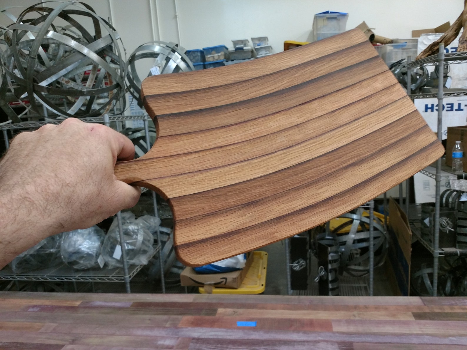 Wine Barrel Cutting/chopping/charcuterie Board Etsy