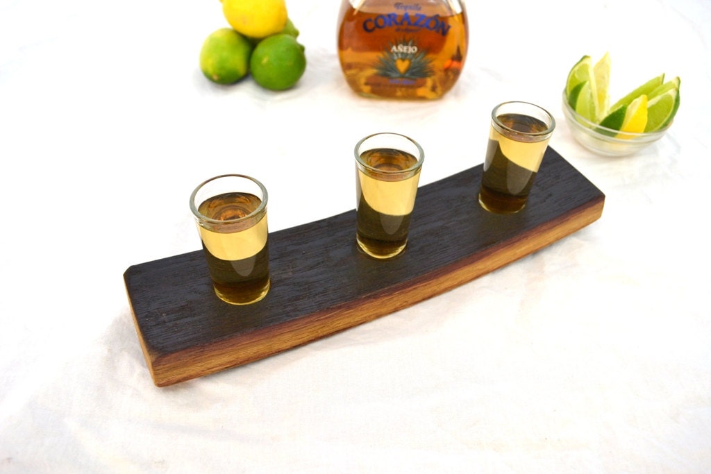 Barrel Stave Tequila Flight jalisco Made From Etsy