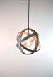 Wine Barrel Ring Pendant Light - Atom - Made from salvaged California wine barrel rings. 100% Recycled! 