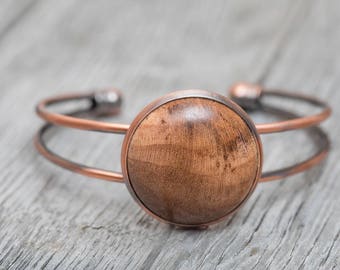 Copper Grapevine bangle bracelet "Celetto" Made from retired Cabernet grapevines 100% Recycled!