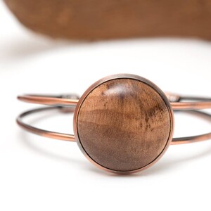 Copper Grapevine Bangle Bracelet Celetto Made from retired Cabernet grapevines 100% Recycled image 10