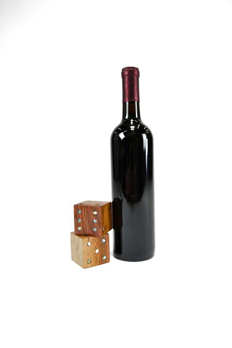 Wine Barrel Dice Segir Made From Huge Retired California Etsy