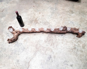 Beaulieu Vineyard Cabernet Candle Holder Made from retired California grapevines - 100% Recycled + Ready to Ship! 092322-8