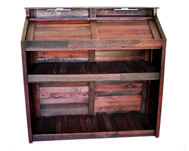 Wine Barrel Stave Bar / POS / Valet / Hostess Stand Etsy