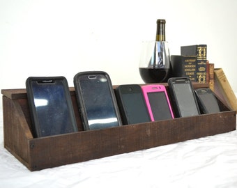 Wine Barrel Charging Station - Hawthorne - Made from retired California wine barrels - 100% Recycled!