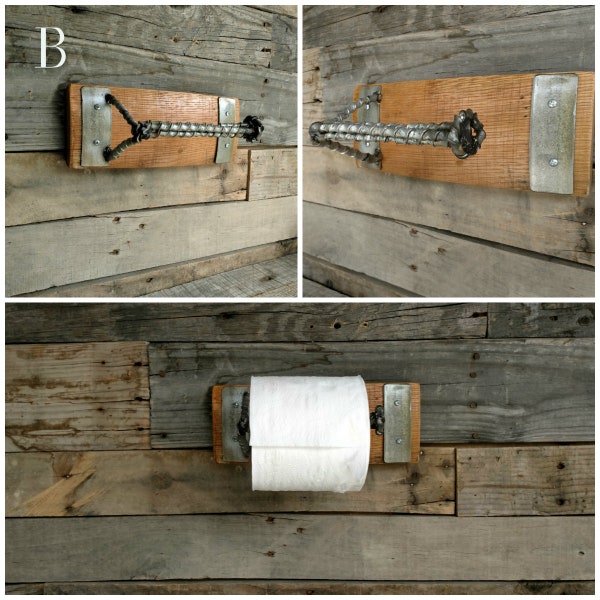 Wine Barrel Toilet Paper Holder - Spirale - Made from retired California wine barrels. 100% Recycled!