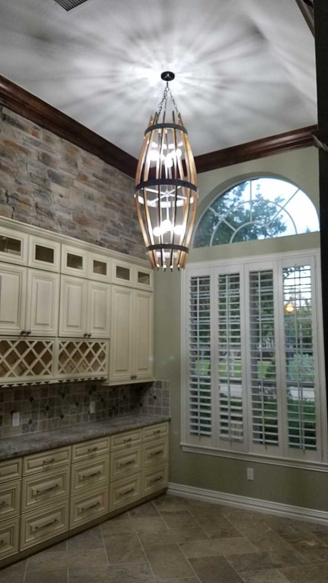 Wine Barrel Chandelier Double Kraken Made From Retired California Wine ...
