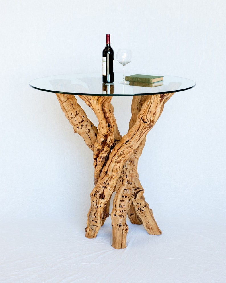 Old Vine Grapevine Pub or Tasting Table Optima Made from retired CA grapevines. 100% Recycled image 3