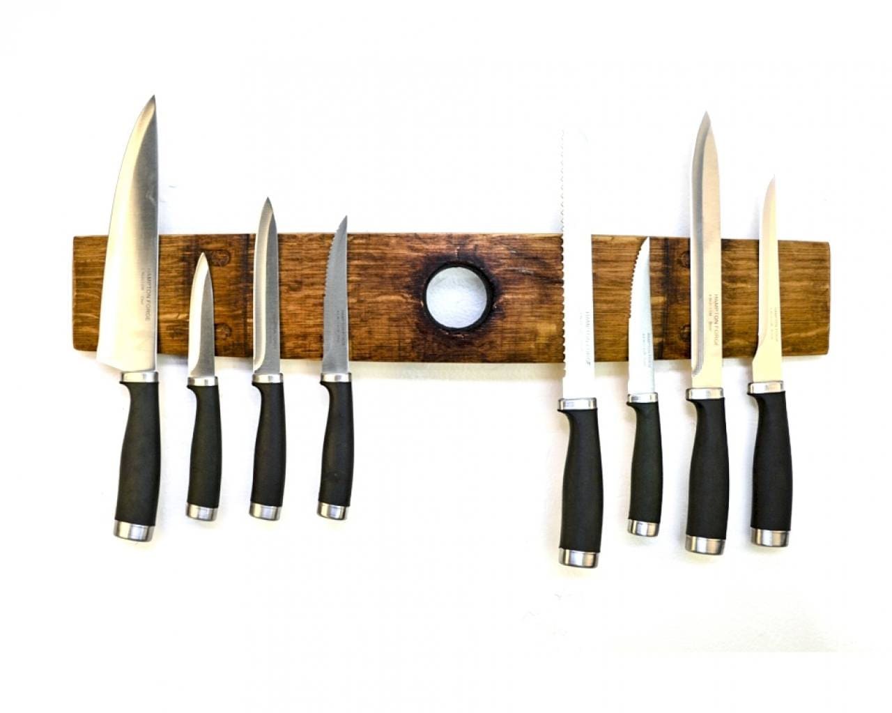 Barrel Stave Chef's Knife - Made From Bourbon Barrels