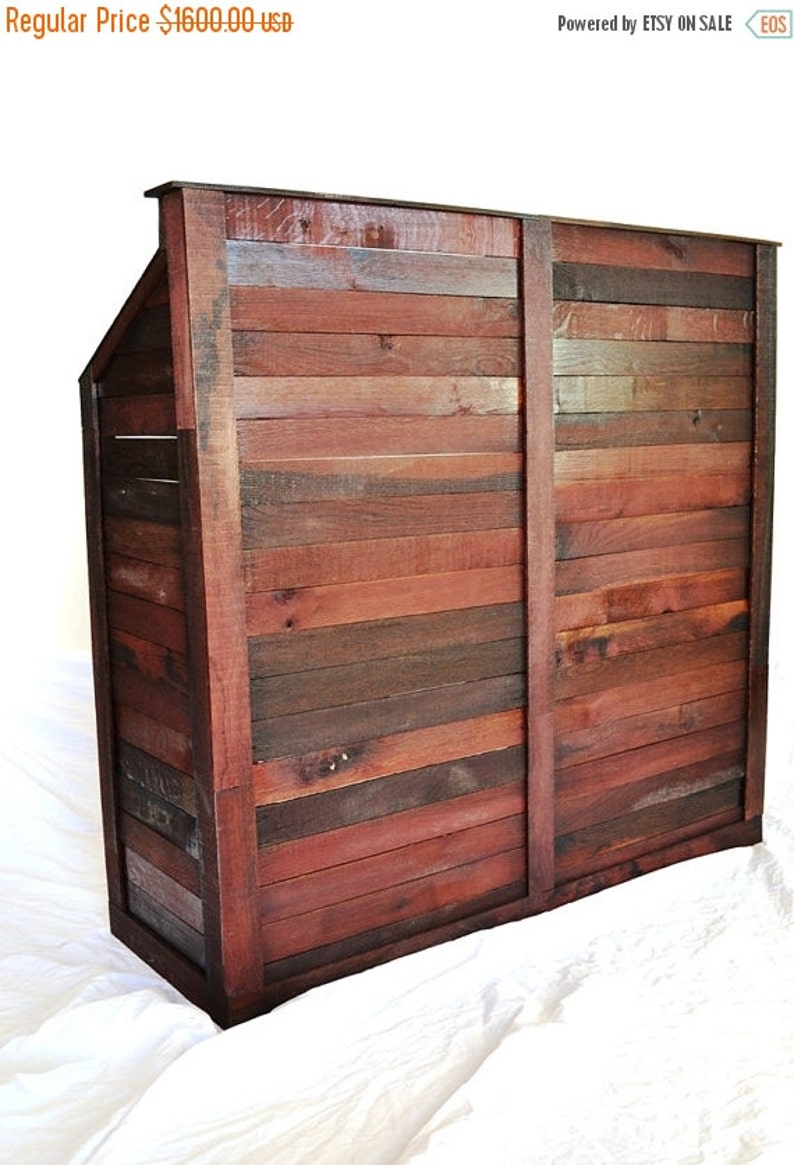 Wine Barrel Stave Bar / POS / Valet / Hostess Stand Etsy