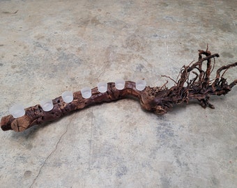 Grapevine Candle Holder Cabernet from V. Sattui winery - One of a Kind 100% Recycled + Ready to Ship!