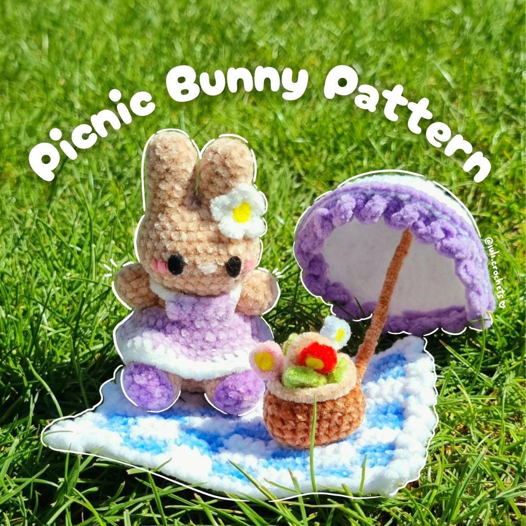 Spring Bunnies Amigurumi Crochet Pattern Bundle (PDF Pattern) - Etsy