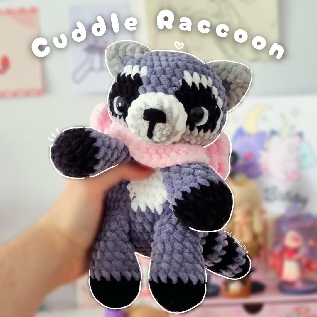 30 Racoon Crochet Patterns for Woodland Amigurumi, Hats, Appliques, and Cozy Handmade... 30 Cuddle Bud Racoon Amigurumi Crochet Pattern