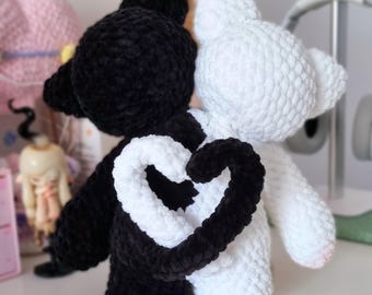 2 Headed Plushie - Halloween Amigurumi Crochet Pattern ENGLISH - Etsy